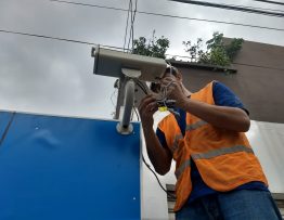 Instalación Cámara de seguridad motorizada en Guayaquil