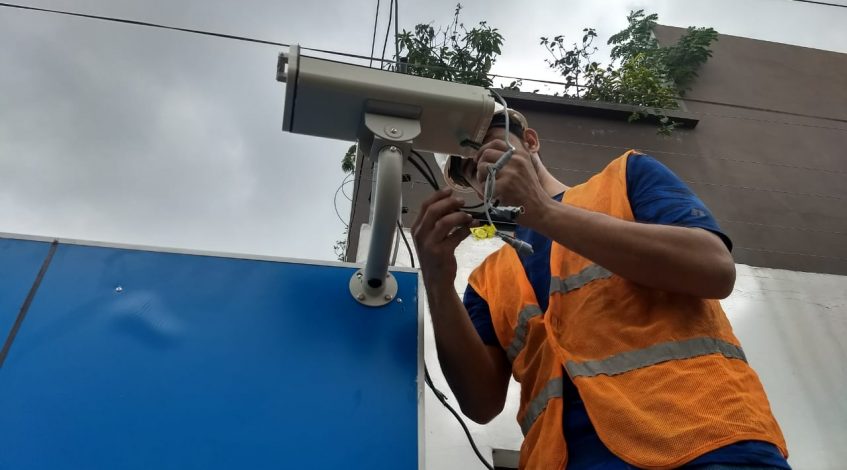 Instalación Cámara de seguridad motorizada en Guayaquil