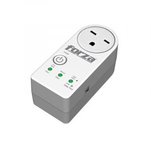 Forza FVP-3302B – Protector de Voltaje 1200J / 3300W con Enchufe Giratorio 350°