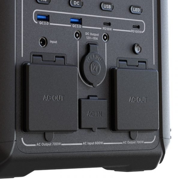 FPP-T700 – Generador Eléctrico de 700W con Batería LMFP - Imagen 3